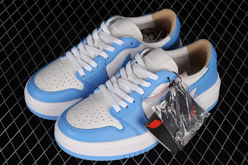 All categories Air Jordan Jordan series basketball shoes Air Jordan 1 Low Z version Air Jordan 1 Elevate Low SE "Wolf Grey" Little AJ first layer thick sole retro basketball shoes DQ3698-141
